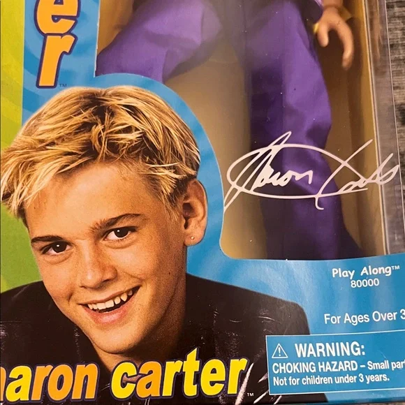 VTG 2001 Aaron Carter Barbie Doll play along edition in Yellow and Purple Outfit - Picture 3 of 5